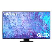 55" QLED SMART Телевизор Samsung QE55Q80CAUXUA, 3840 x 2160 ( 4K ), Tizen, Чёрный