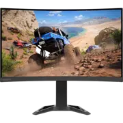 27" Monitor Gaming Lenovo G27qc-30, VA 2560x1440 WQHD, Negru