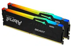 Memorie Kingston Fury Beast 64Gb DDR5-5600MHz Kit (KF556C40BBAK2-64)