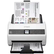 Потоковый Сканер Epson WorkForce DS-730N, A4, Белый