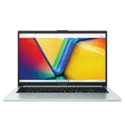 Laptop 15,6" ASUS Vivobook Go 15 E1504FA, Green Grey, AMD Ryzen 3 7320U, 8GB/512GB, Fără SO