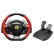 Игровой руль Thrustmaster Ferrari 458 Spider, Черный/Красный