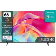 65" LED QLED SMART Телевизор Hisense 65E7KQ, 3840x2160 4K UHD, VIDAA U6.0, Чёрный