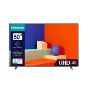 50" LED SMART TV Hisense 50A6K, 3840x2160 4K UHD, VIDAA U6.0, Negru