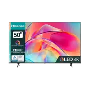50" QLED SMART TV Hisense 50E7KQ, 3840x2160 4K UHD, VIDAA U6.0, Negru