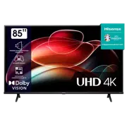 85" LED SMART TV Hisense 85A6K, 3840x2160 4K UHD, VIDAA U6.0, Negru
