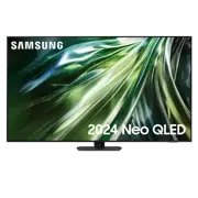 55" QLED SMART Телевизор Samsung QE55QN90DAUXUA, 3840x2160 4K UHD, Tizen, Чёрный