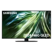 50" QLED SMART Телевизор Samsung QE50QN90DAUXUA, 3840x2160 4K UHD, Tizen, Чёрный