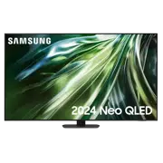 55" QLED SMART Телевизор Samsung QE75QN90DAUXUA, 3840x2160 4K UHD, Tizen, Чёрный